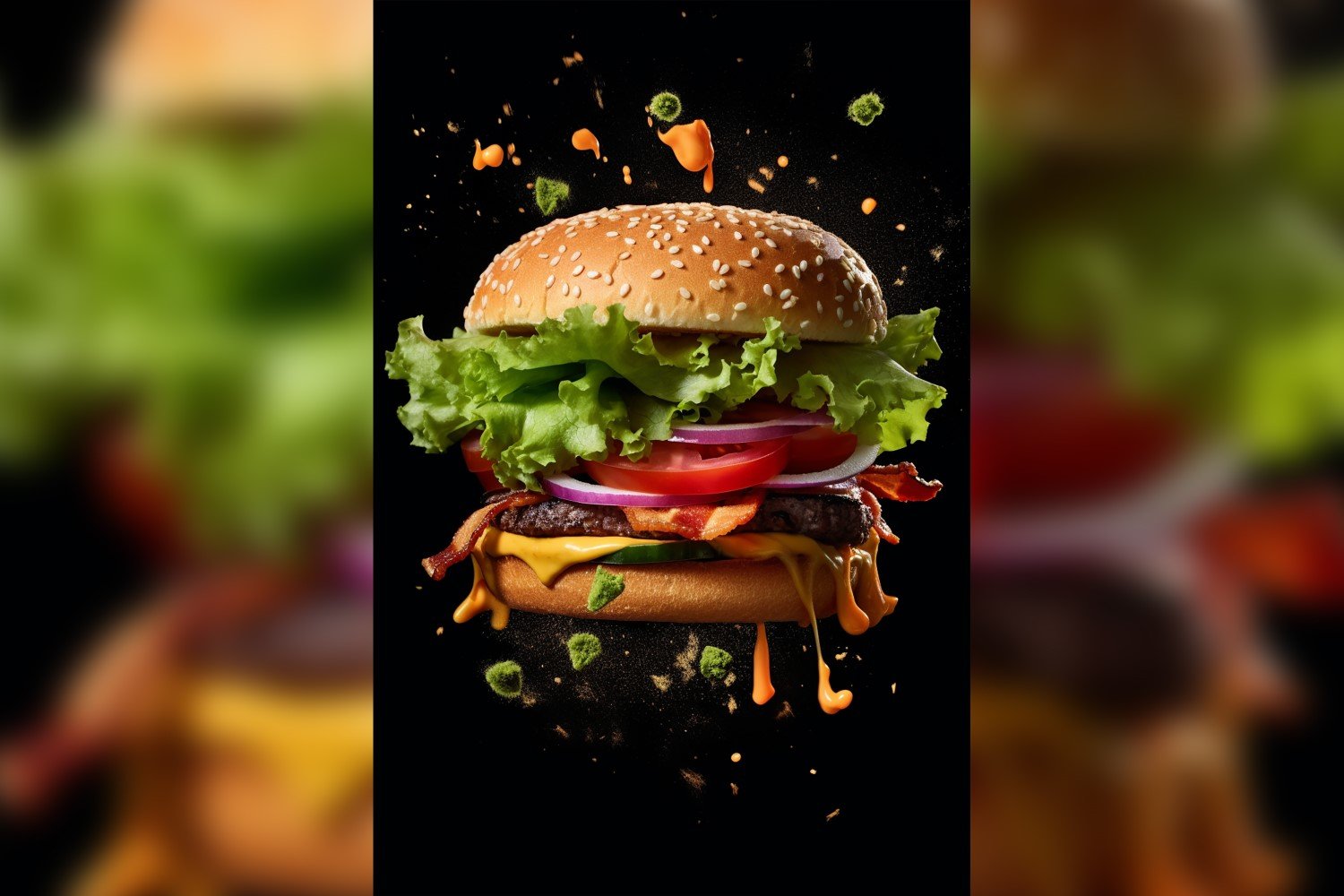 Template #413393 Burger Grilled Webdesign Template - Logo template Preview