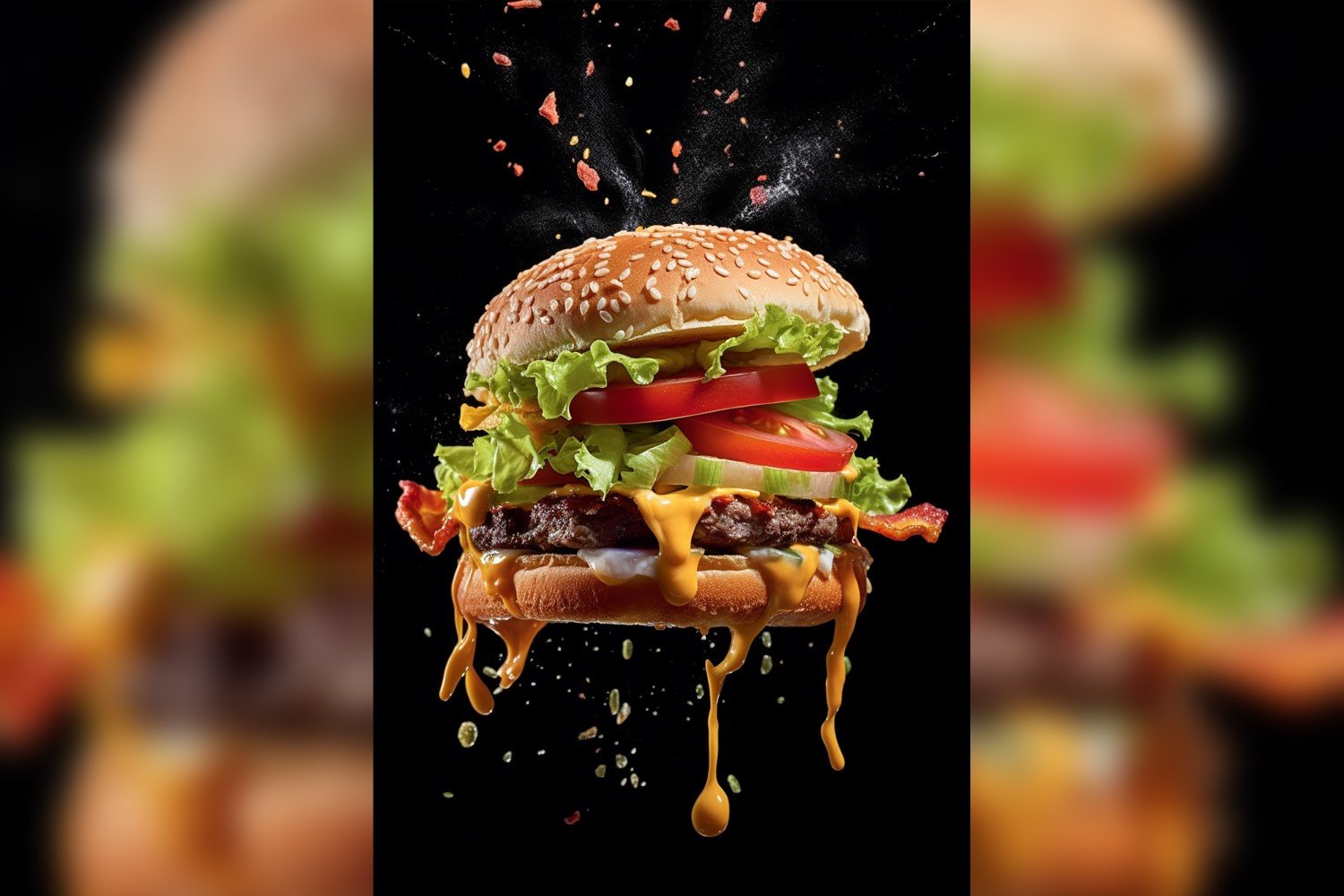 Template #413394 Burger Grilled Webdesign Template - Logo template Preview