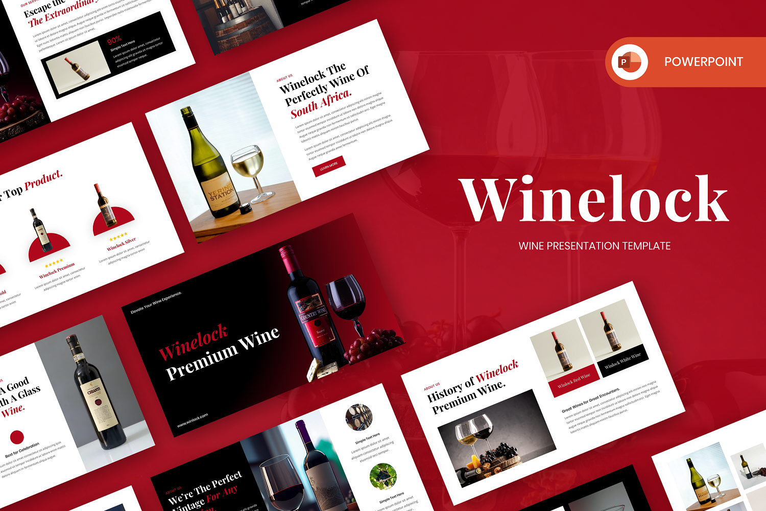 Template #413400 Winery Winetesting Webdesign Template - Logo template Preview