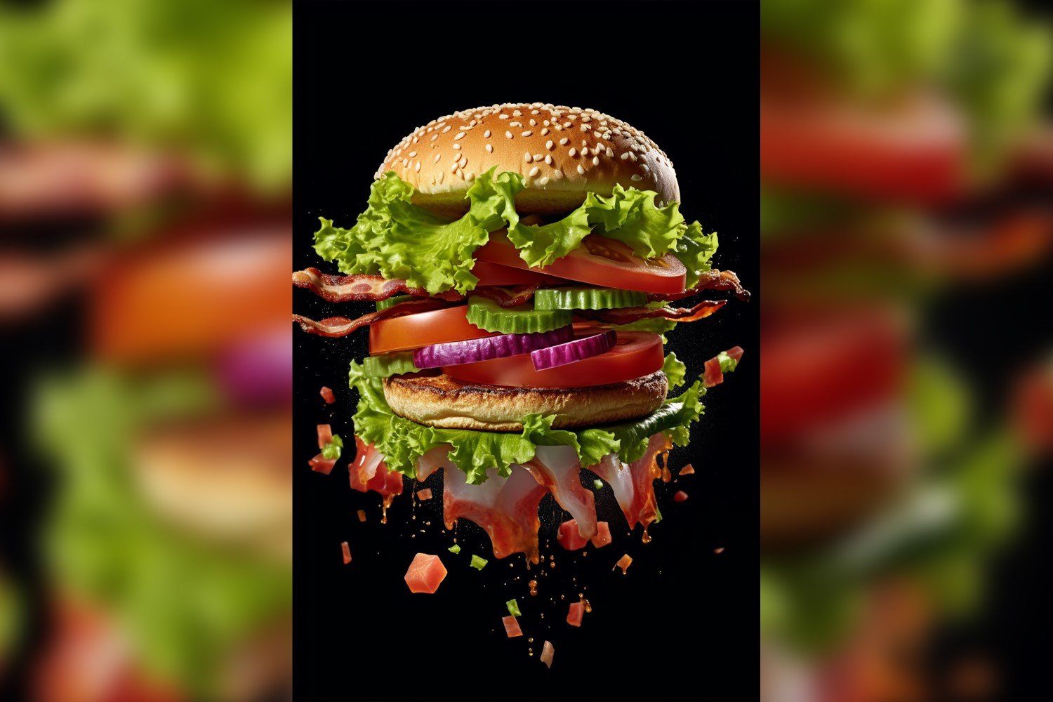 Template #413419 Burger Grilled Webdesign Template - Logo template Preview