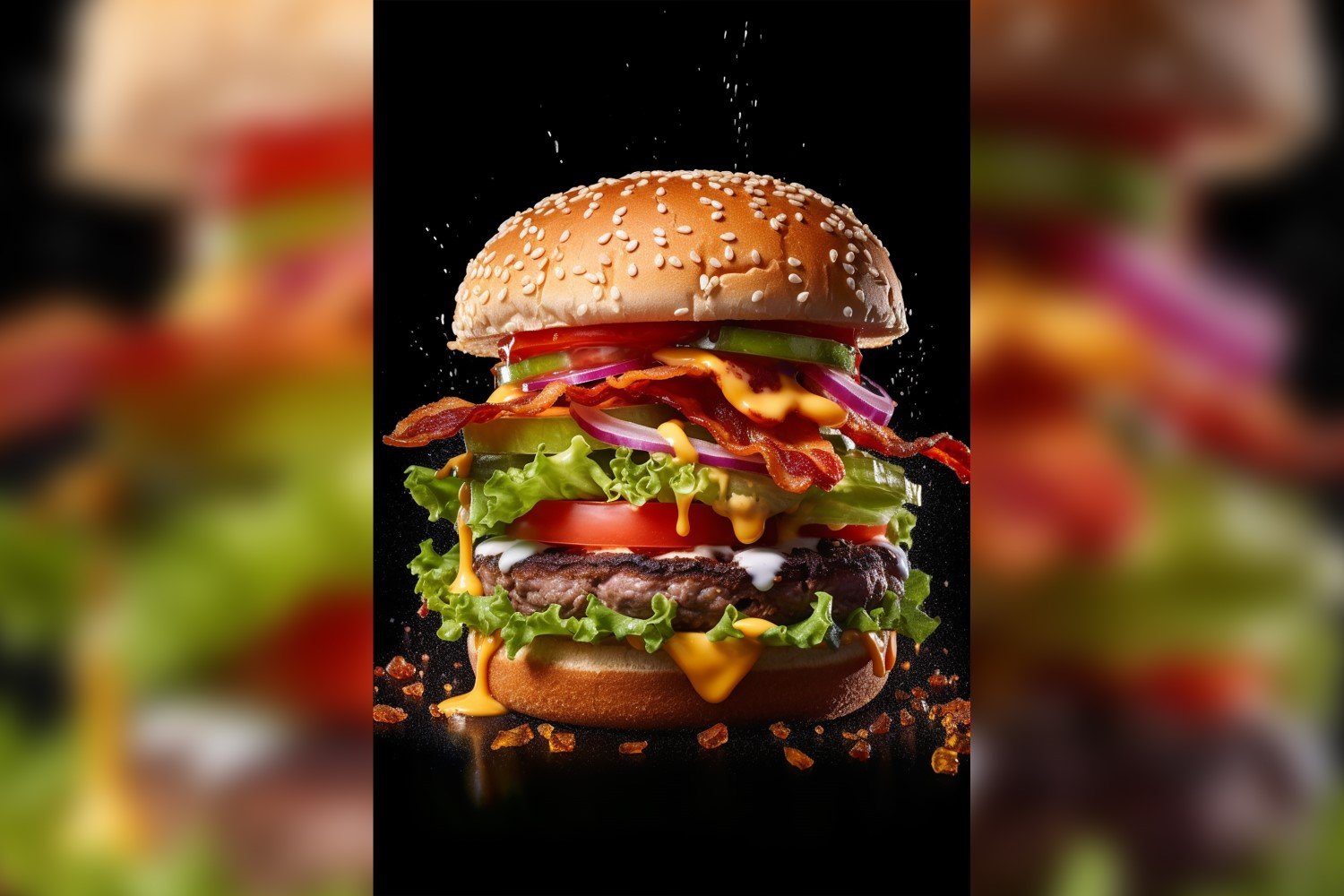 Template #413435 Burger Grilled Webdesign Template - Logo template Preview