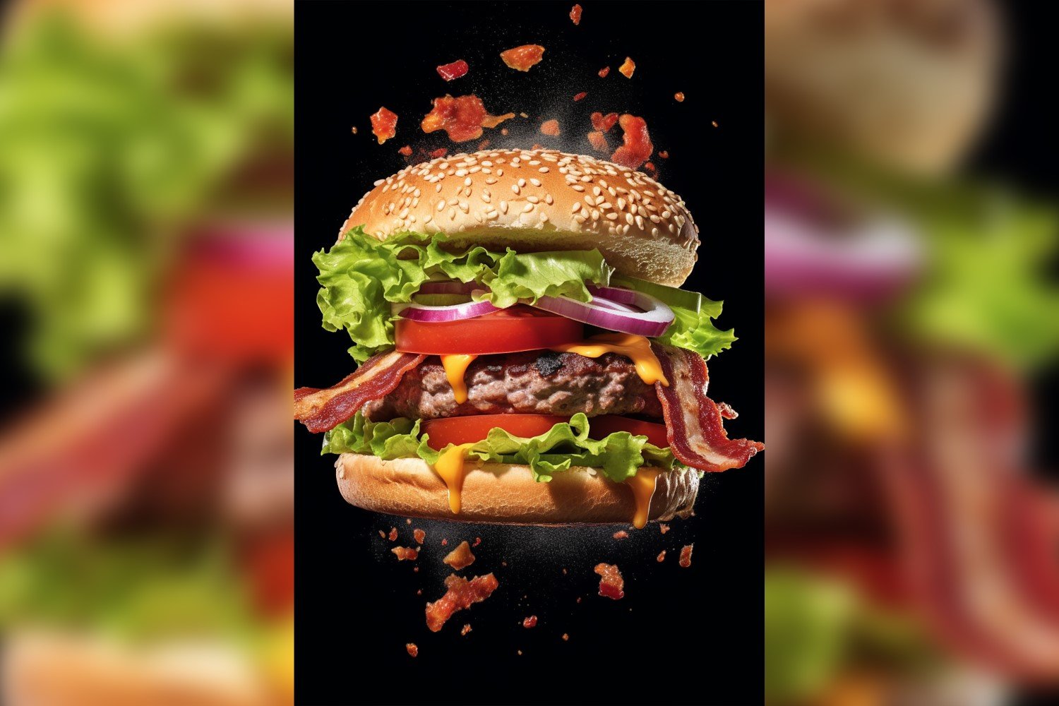 Template #413460 Burger Grilled Webdesign Template - Logo template Preview