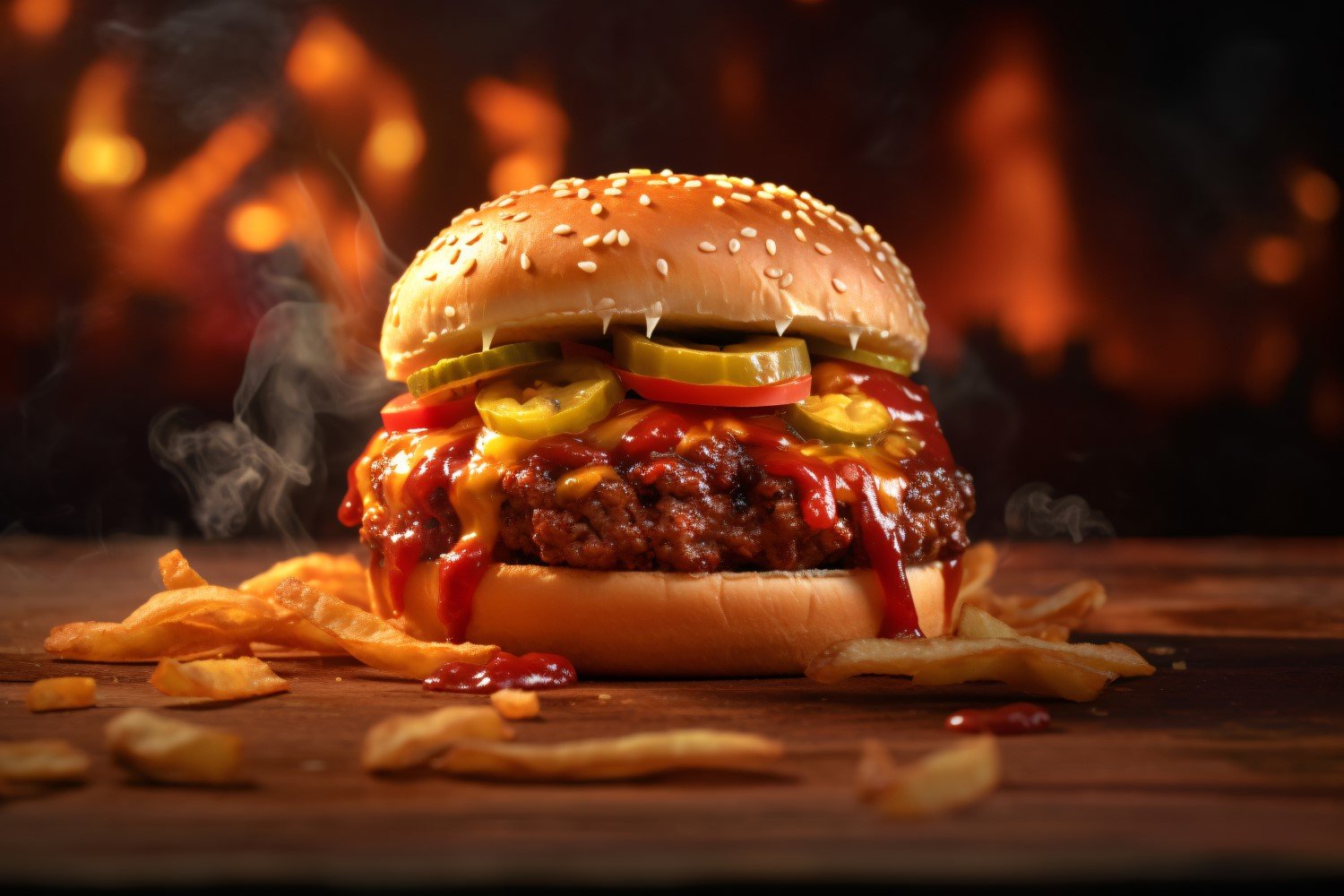 Template #413630 Burger Grilled Webdesign Template - Logo template Preview