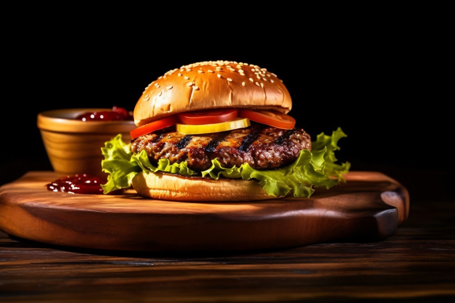 Template #413641 Burger Grilled Webdesign Template - Logo template Preview