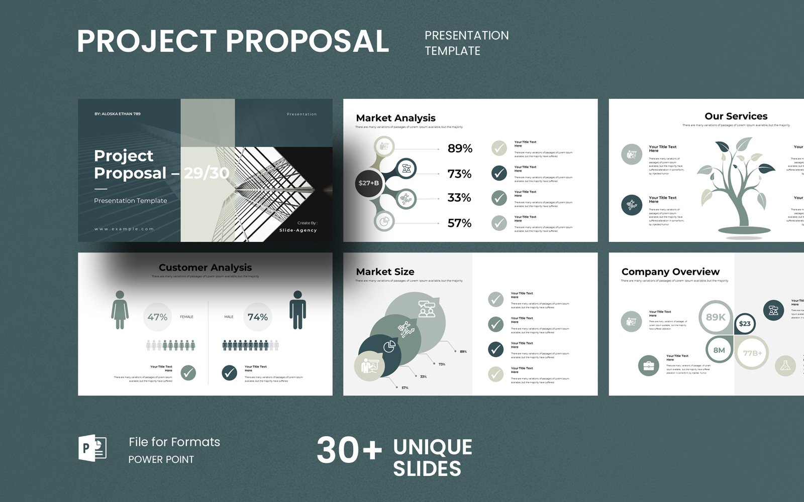 Kit Graphique #413734 Project Proposition Divers Modles Web - Logo template Preview