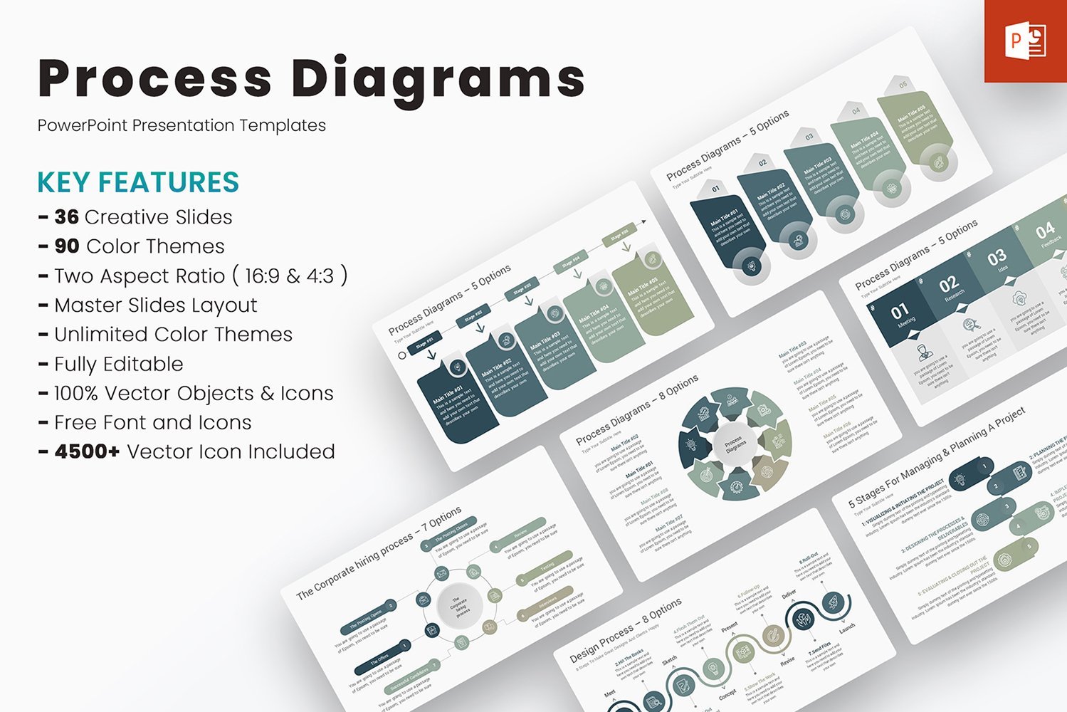 Template #413744 Workflow Diagrams Webdesign Template - Logo template Preview