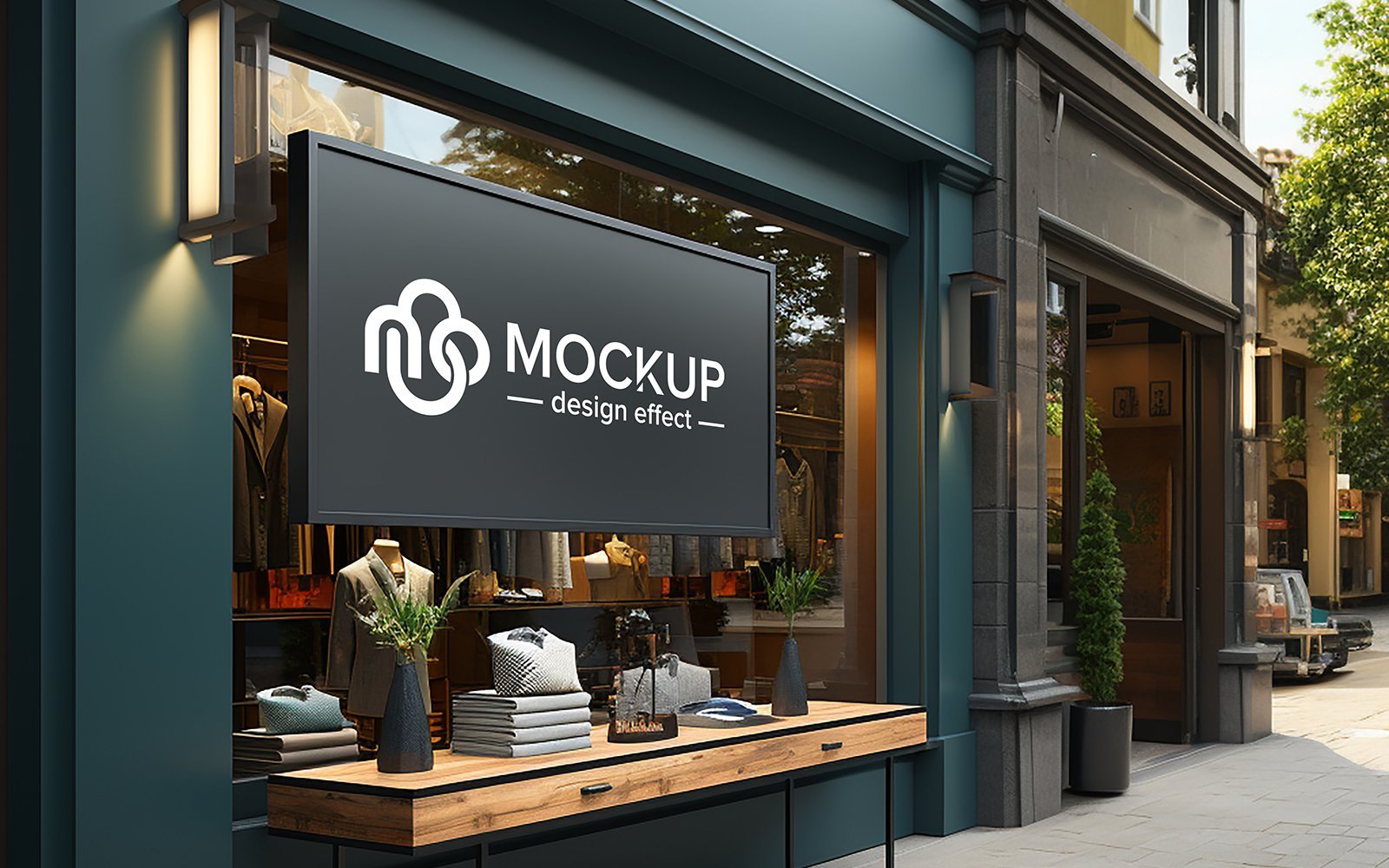 Kit Graphique #413761 Storefront Mockup Divers Modles Web - Logo template Preview