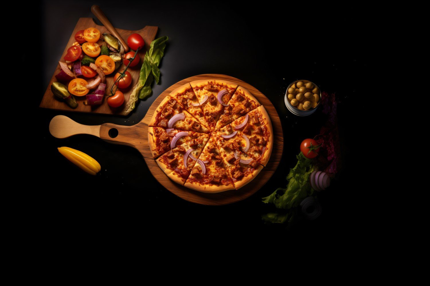 Kit Graphique #413806 Pizza Photographie Divers Modles Web - Logo template Preview