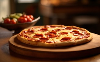 Concept Pizzerias With Delicious Taste Pepperoni Pizza 104