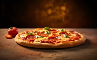 Concept Pizzerias With Delicious Taste Pepperoni Pizza 22