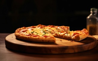 Concept Pizzerias With Delicious Taste Pepperoni Pizza 6
