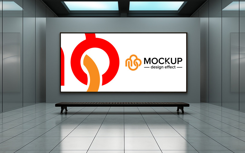 Smart tv screen psd mockup design Product Mockup