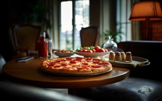 Concept Pizzerias With Delicious Taste Pepperoni Pizza 50