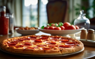 Concept Pizzerias With Delicious Taste Pepperoni Pizza 55