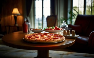 Concept Pizzerias With Delicious Taste Pepperoni Pizza 60