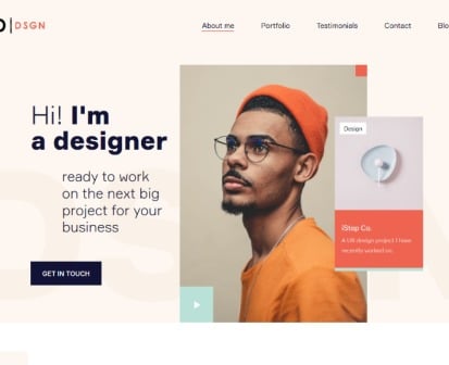 Personal Portfolio HTML5 Landing Page