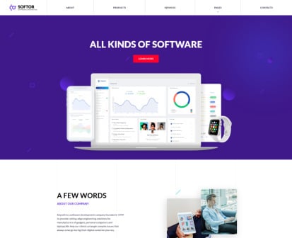Free Simple HTML Template