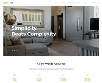 Interior Design Studio HTML Template