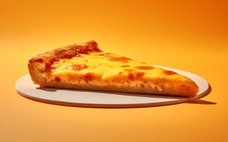 A slice of Cheese Pizza 11 Illustration