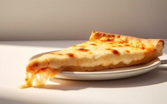 A slice of pizza with cheese dripping off it 24