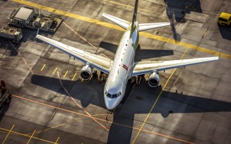 Airbus Top view stock photography 12
