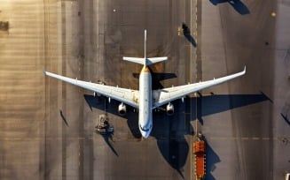 Airline aerial stock photography 34
