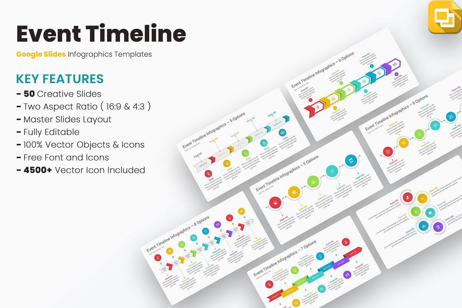Kit Graphique #414141 Infographics Timeline Divers Modles Web - Logo template Preview