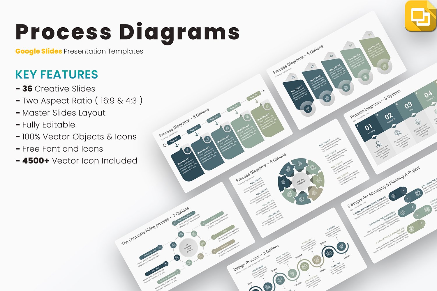 Kit Graphique #414145 Process Workflow Divers Modles Web - Logo template Preview