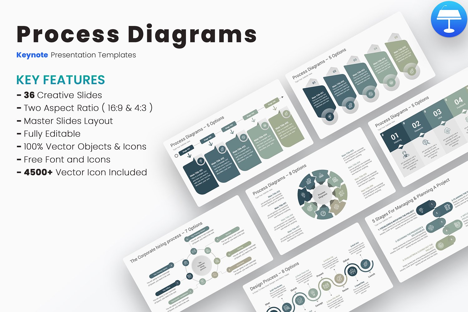 Kit Graphique #414156 Process Workflow Divers Modles Web - Logo template Preview