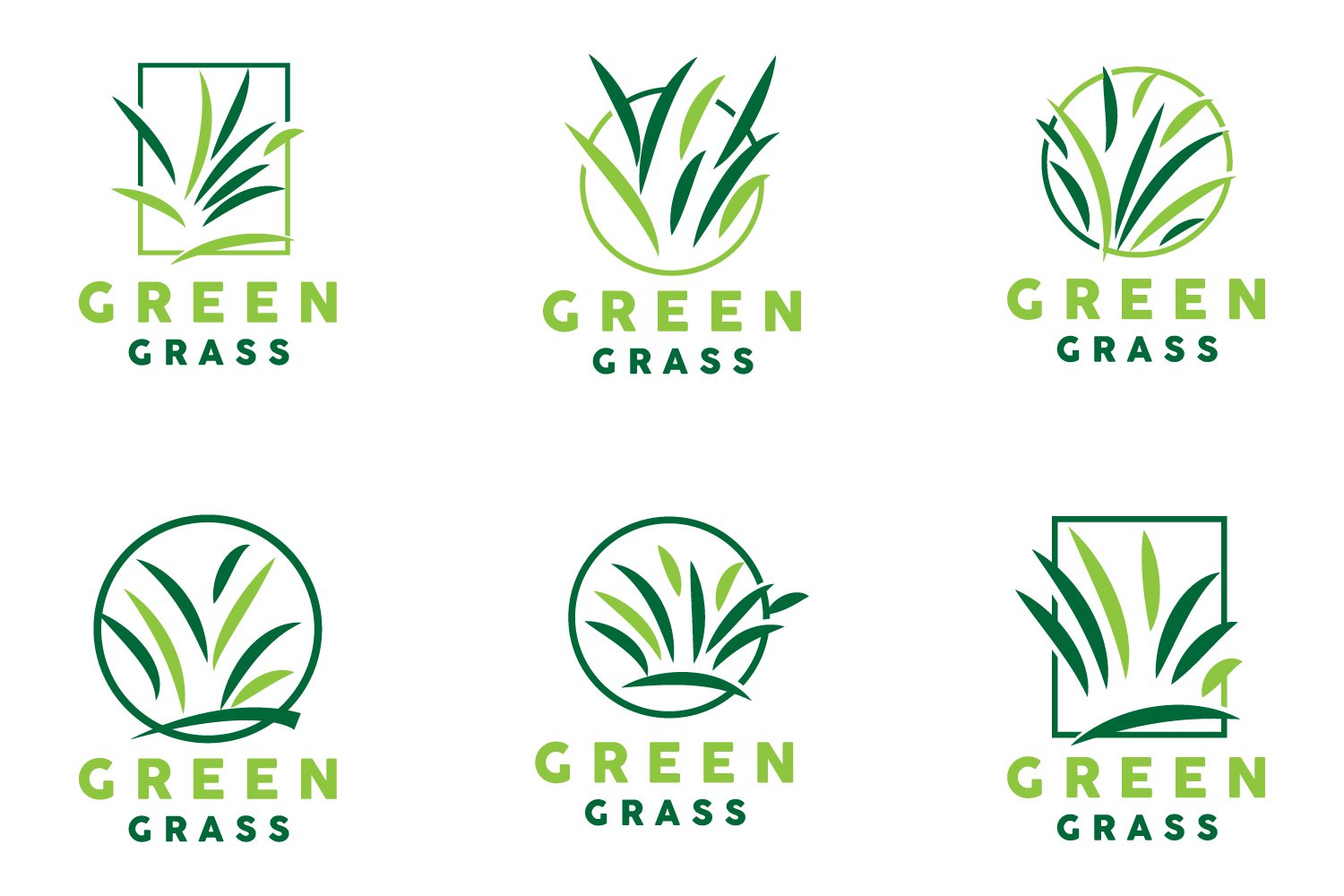 Kit Graphique #414197 Garden Grass Divers Modles Web - Logo template Preview
