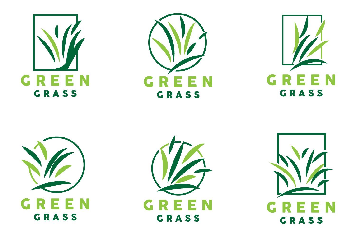 Kit Graphique #414198 Garden Grass Divers Modles Web - Logo template Preview