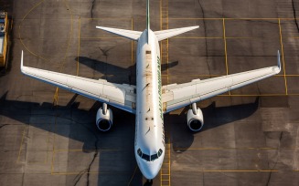 Airline aerial stock photography 52