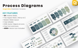 Process Diagrams Google Slides Templates