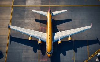 Airline aerial stock photography 128