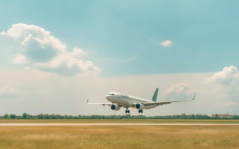 Skyward Splendor Captivating Moments with Airbus Charter 96 Illustration