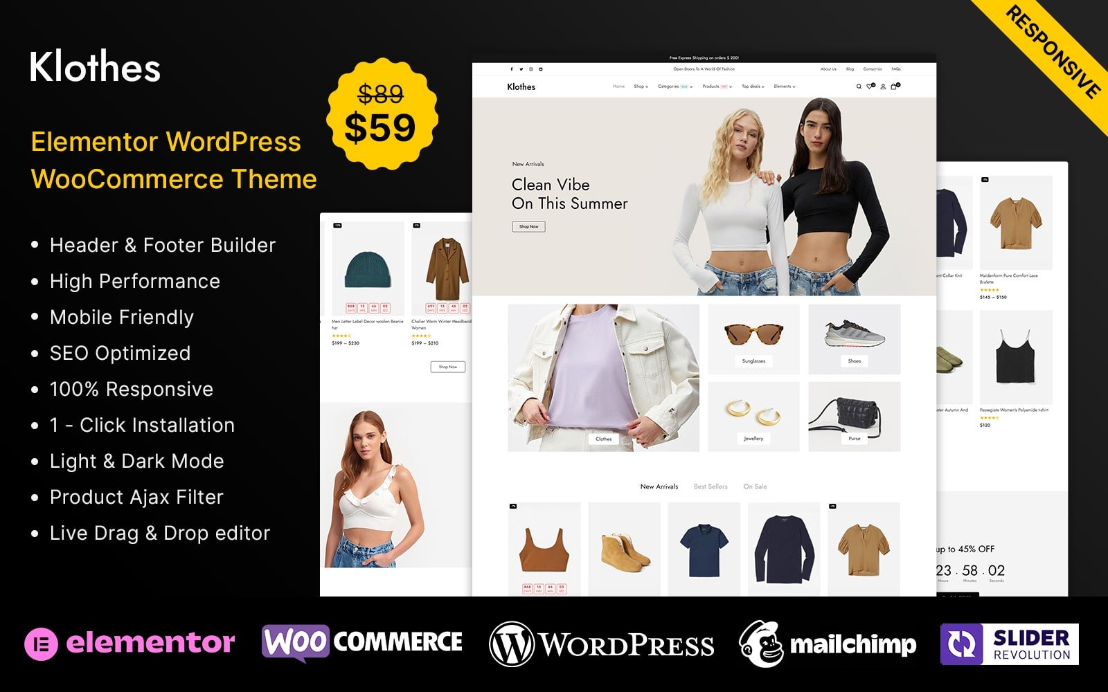 Template #414451 Beauty Clothes Webdesign Template - Logo template Preview