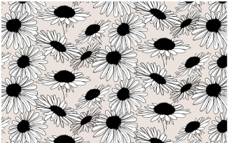 Vector Graphic Flowers Patterns