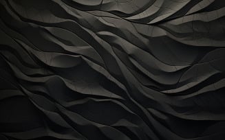 Abstract black wall background_black stone background wall_black stone wall pattern