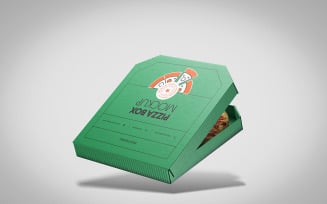 Pizza Box PSD Mockup Vol 11
