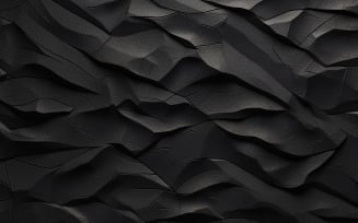 Abstract black stone wall background