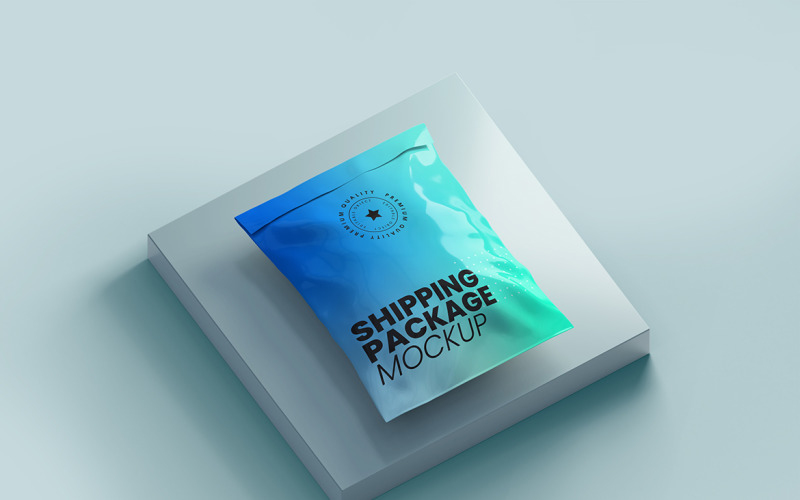 Shipping Package PSD Mockup Vol 01 Product Mockup
