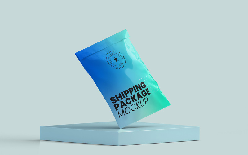 Shipping Package PSD Mockup Vol 03 Product Mockup