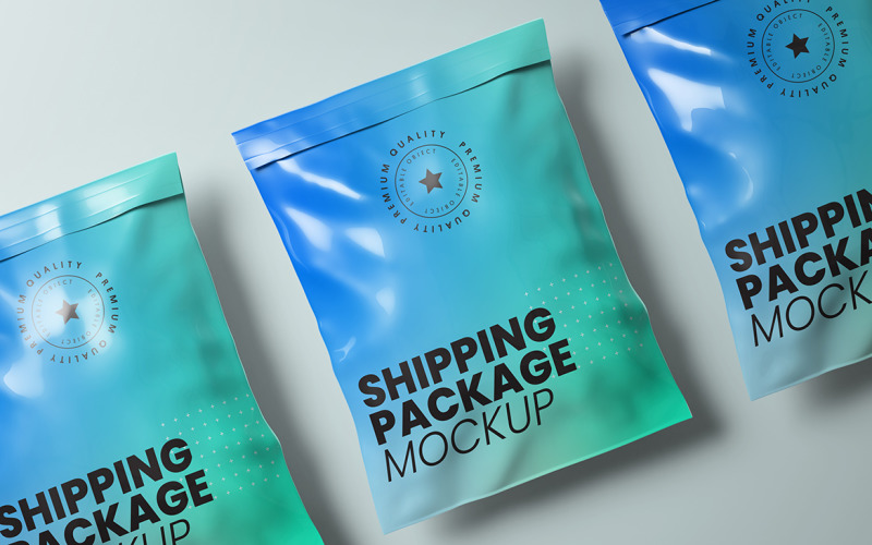 Shipping Package PSD Mockup Vol 04 Product Mockup