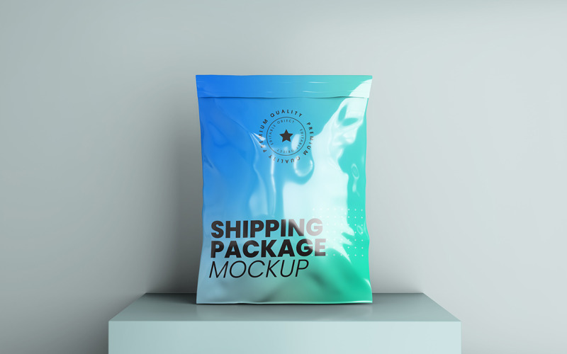 Shipping Package PSD Mockup Vol 05 Product Mockup