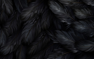 Dark feathers pattern_black feathers pattern_black feathers art