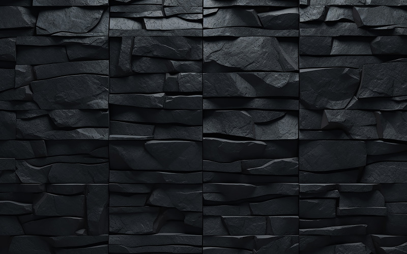 Dark stone wall_black stone wall pattern_dark stone wall pattern_dark stone wall Background