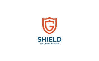 G Shield Logo Template Design