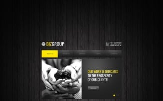 Investment Company Website Template