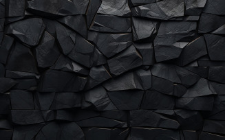 Dark stone wall pattern_black stone wall pattern background_stone pattern_stone wall