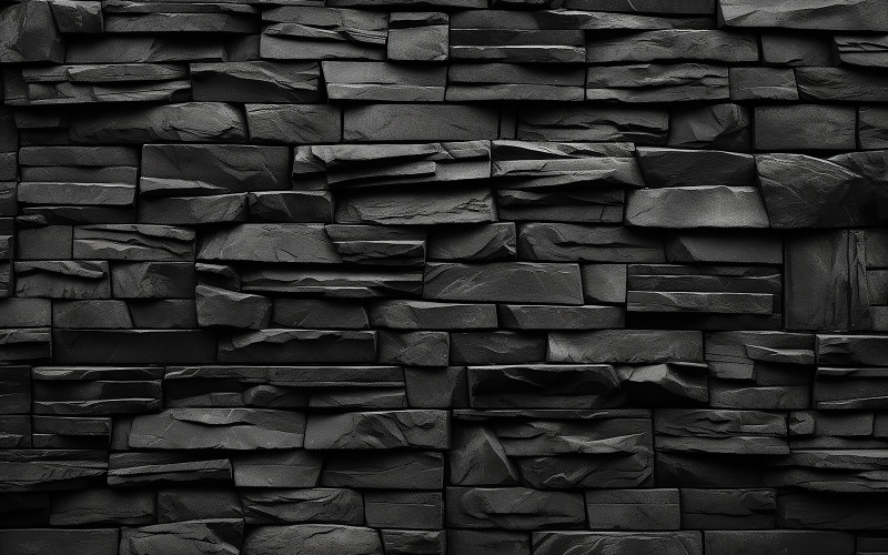 Grey stone wall_black stone wall pattern_dark stone wall pattern_dark stone wall Background